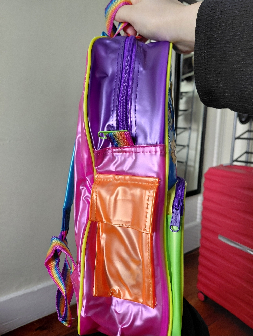 Vintage Lisa Frank Sunflower Kittens 90s Backpack Rare - Picture 6 of 8